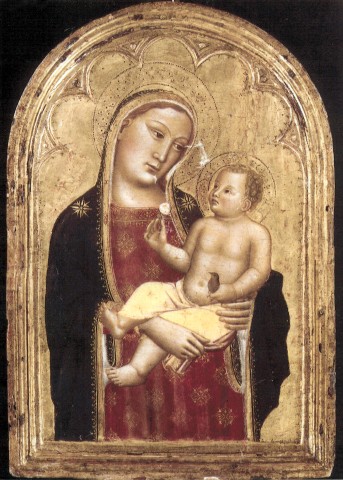 Anonimo — Gerini Niccolò di Pietro - sec. XIV/ XV - Madonna con Bambino — insieme